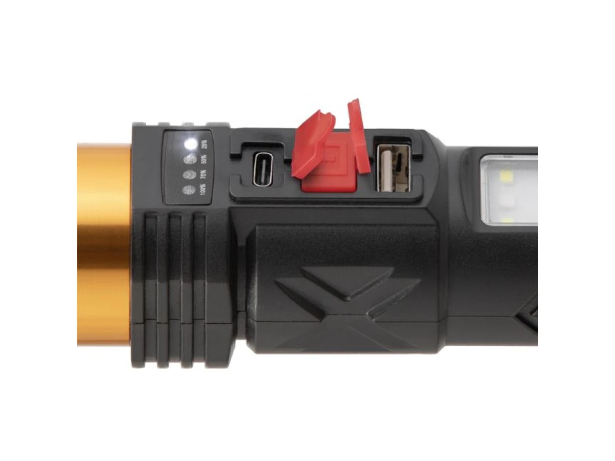 Ліхтар ручний мульти, 6 режимів INTERTOOL LB-0125 