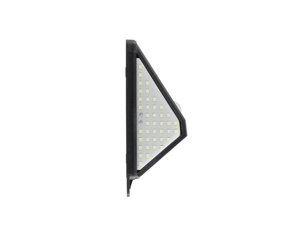 Світильник акумуляторний настінний 144SMD, вуличний, сонячна панель, датчик руху INTERTOOL LB-0114 