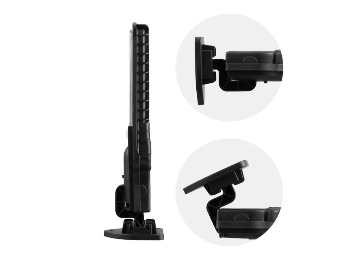 Світильник акумуляторний настінний 6COB, вуличний, сонячна панель, датчик руху, ДК INTERTOOL LB-0115 