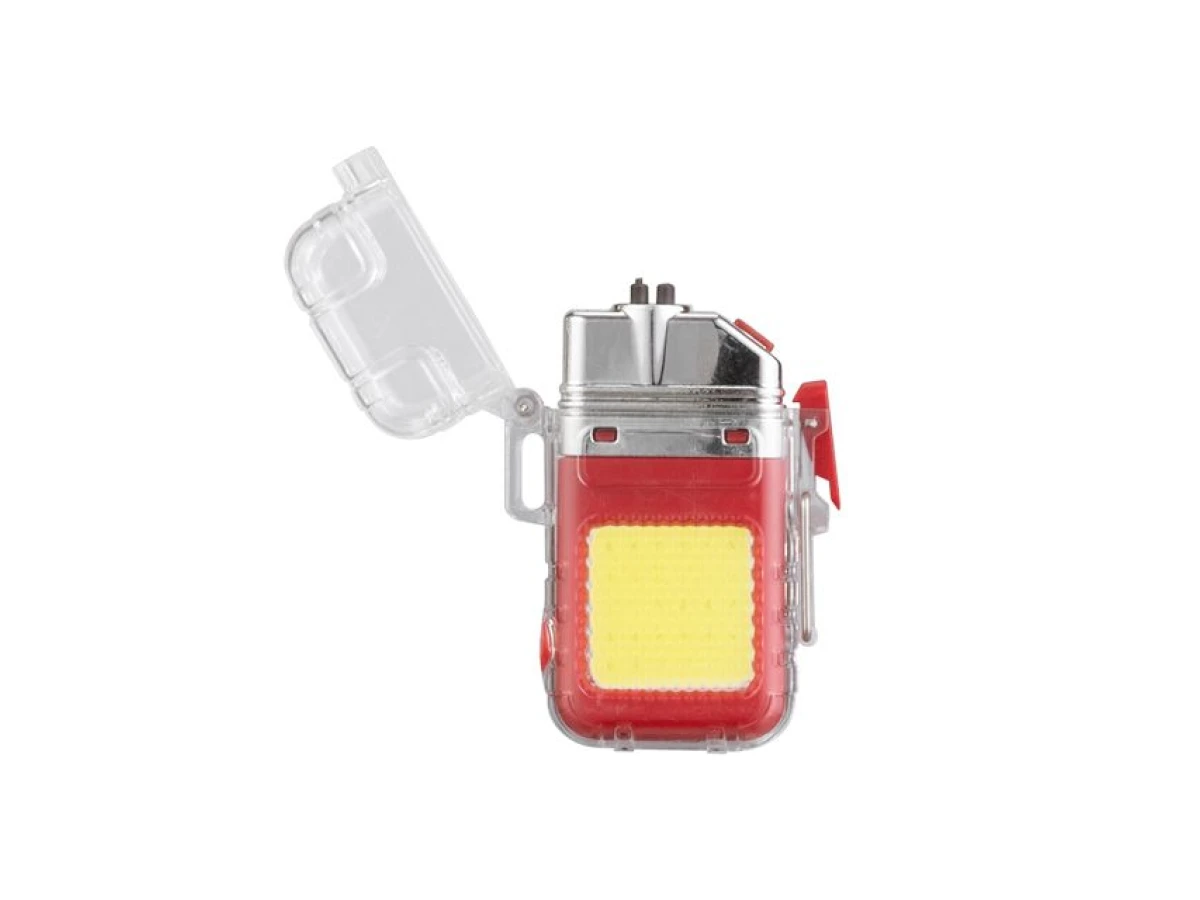 Ліхтар брелок з плазмовою запальничкою INTERTOOL LB-0165 