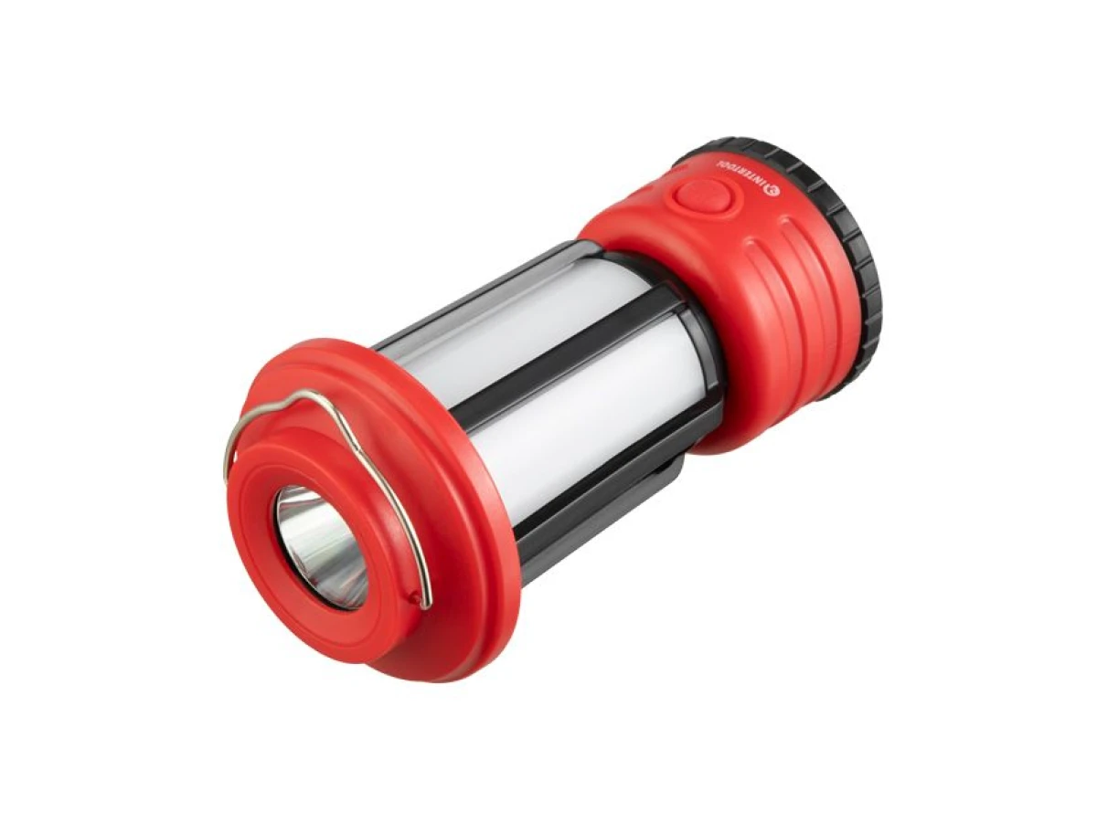 Ліхтар для кемпінгу підвісний 1LED + 8SMD INTERTOOL LB-0210 