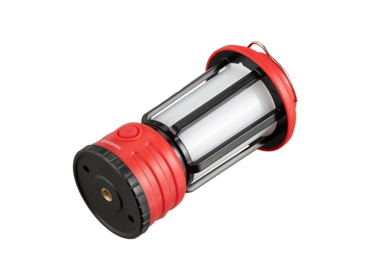 Ліхтар для кемпінгу підвісний 1LED + 8SMD INTERTOOL LB-0210 