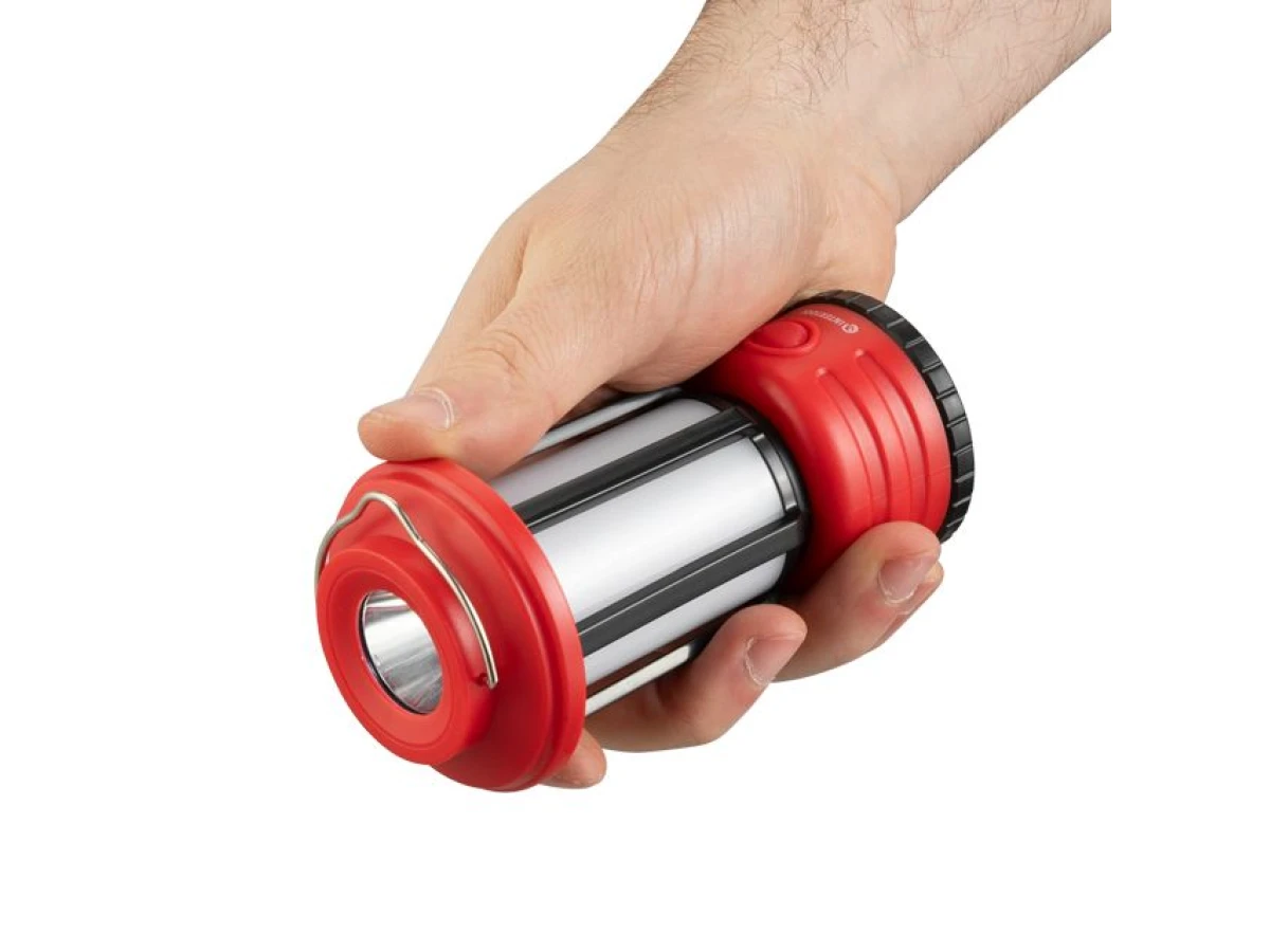 Ліхтар для кемпінгу підвісний 1LED + 8SMD INTERTOOL LB-0210 