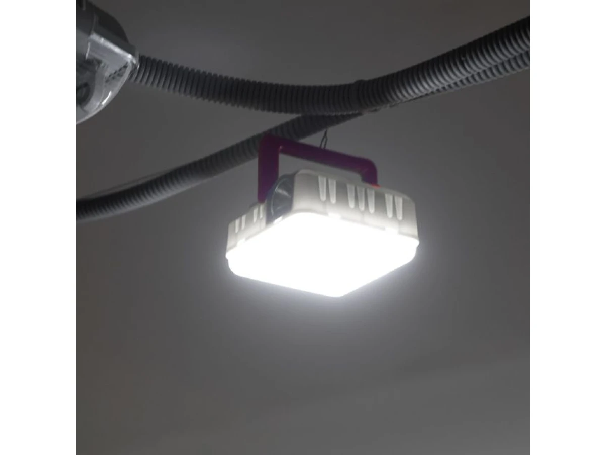 Ліхтар для кемпінгу, 1LED + 28SMD, PowerBank INTERTOOL LB-0216 