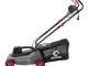 Газонокосилка электрическая 1.2 кВт, 230 В~50 Гц, 3300 об/мин, ширина захвата 320 мм, высота среза 27/45/52 мм, контейнер 30 литров INTERTOOL DT-2260 