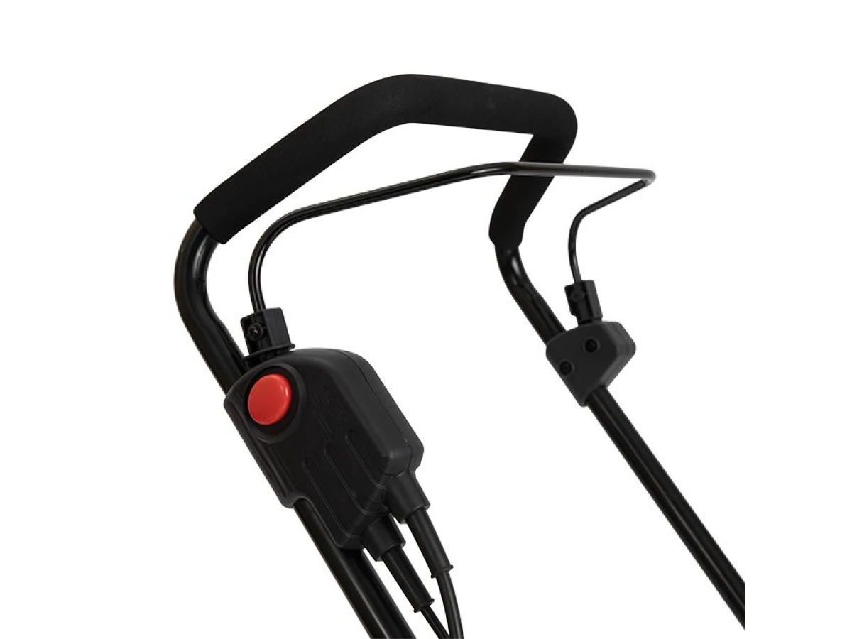 Газонокосилка электрическая 1.8 кВт, 230 В~50 Гц, 3200 об/мин, ширина захвата 400 мм, высота среза 25-75 мм, контейнер 40 литров, STORM INTERTOOL WT-2265 