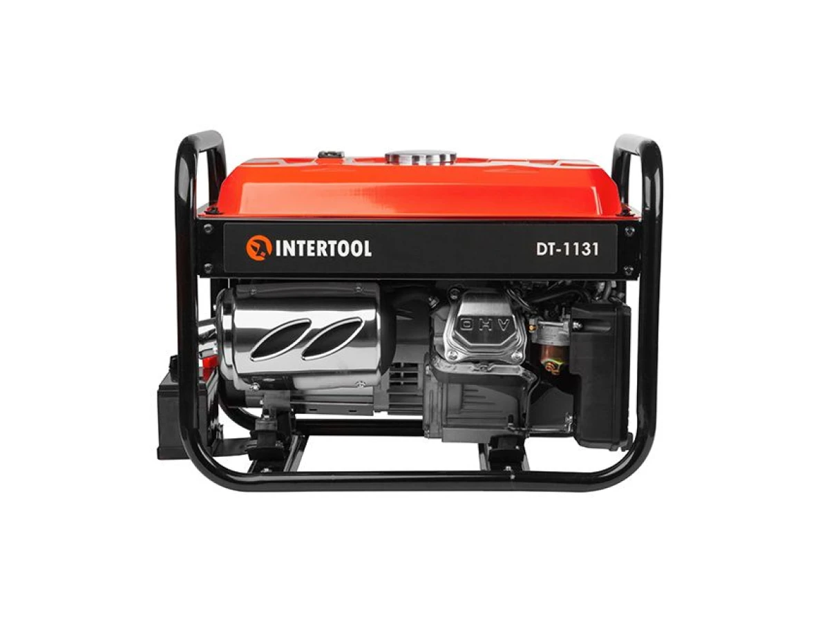 Генератор бензиновый 2.8/3 кВт, 220 В, 15 л, электро+ручной старт, медная обмотка, STORM INTERTOOL DT-1131 