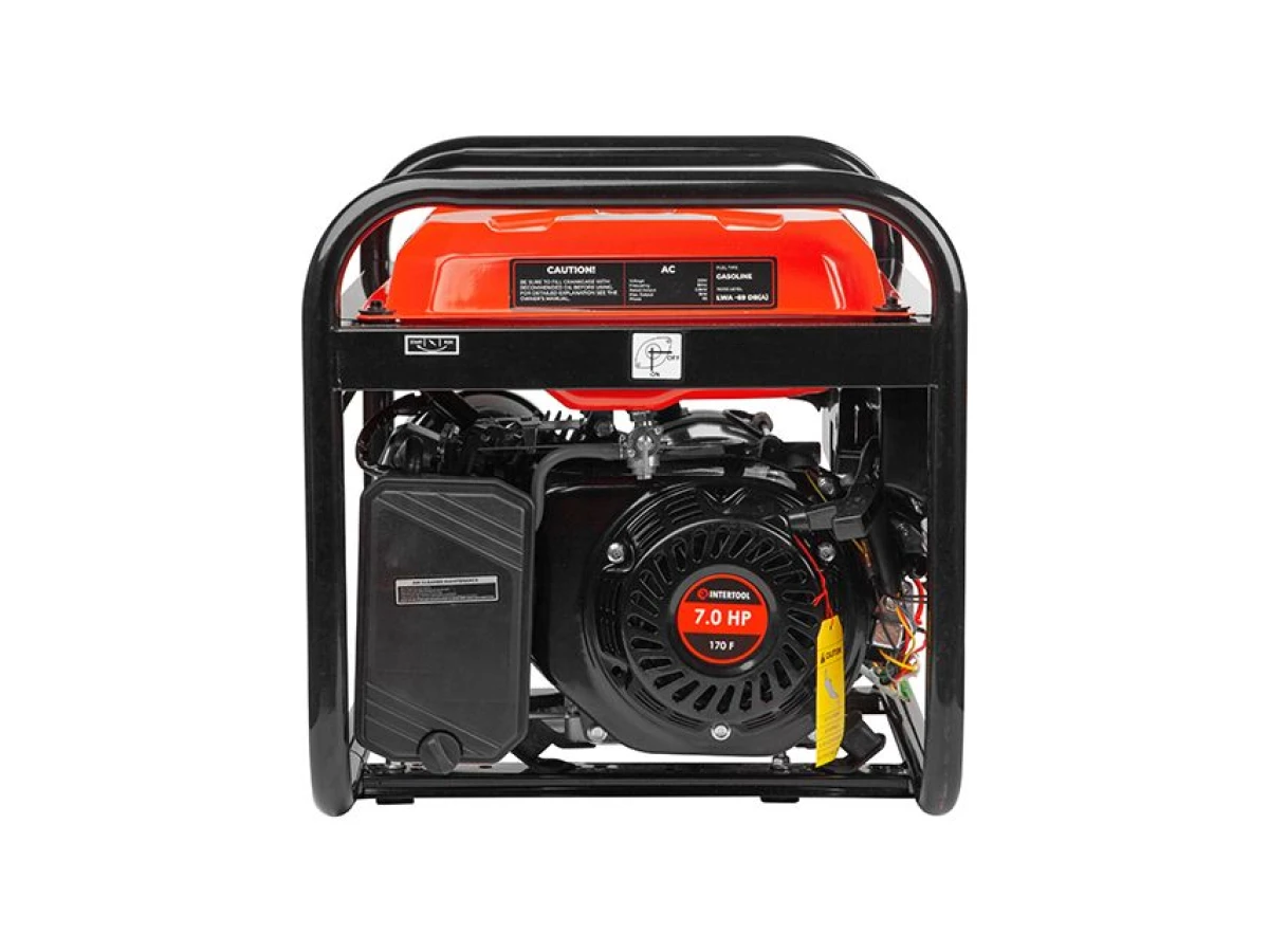 Генератор бензиновый 2.8/3 кВт, 220 В, 15 л, электро+ручной старт, медная обмотка, STORM INTERTOOL DT-1131 