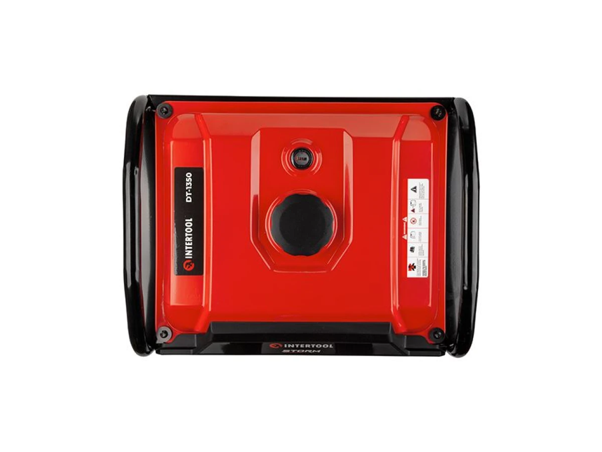 Генератор бензиновый инверторный 4.5/5 кВт, 220 В, 12 л, электро+ручной старт, медная обмотка, STORM INTERTOOL DT-1350 