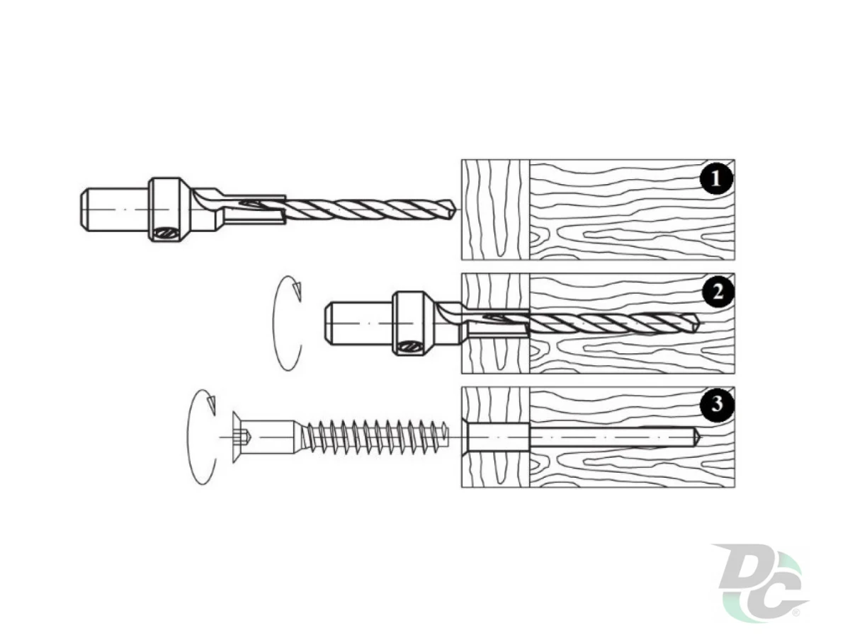 Свердло для конфірмата 6,3х50мм 