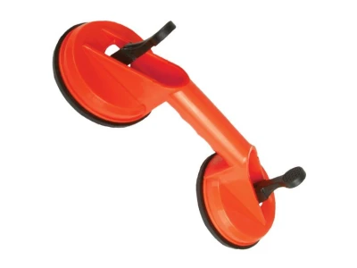 Тримач-присоска для скла подвійна 2*120мм max 80кг INTERTOOL HT-7102