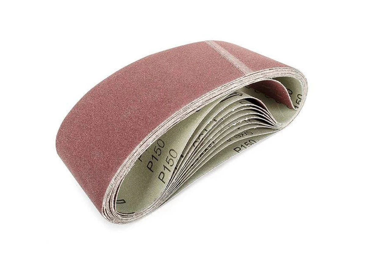 Стрічка шліфувальна 75 x 533мм, зерно 150 уп.10шт. INTERTOOL BT-0415 