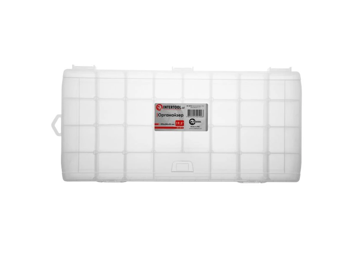 Органайзер 19,5" 490x240x50 мм INTERTOOL BX-4010 