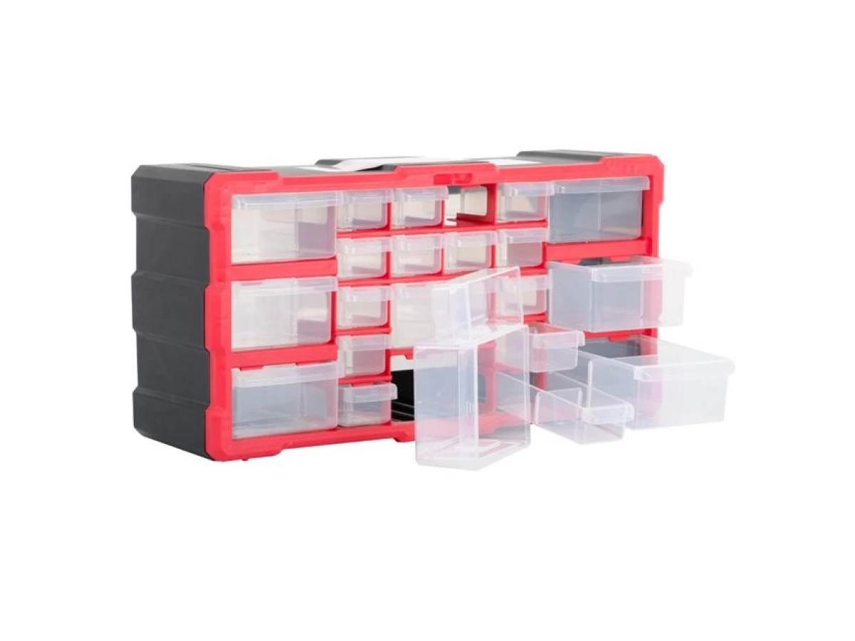 Органайзер 19,5" 495*255*160 мм 22 комірки INTERTOOL BX-4023 