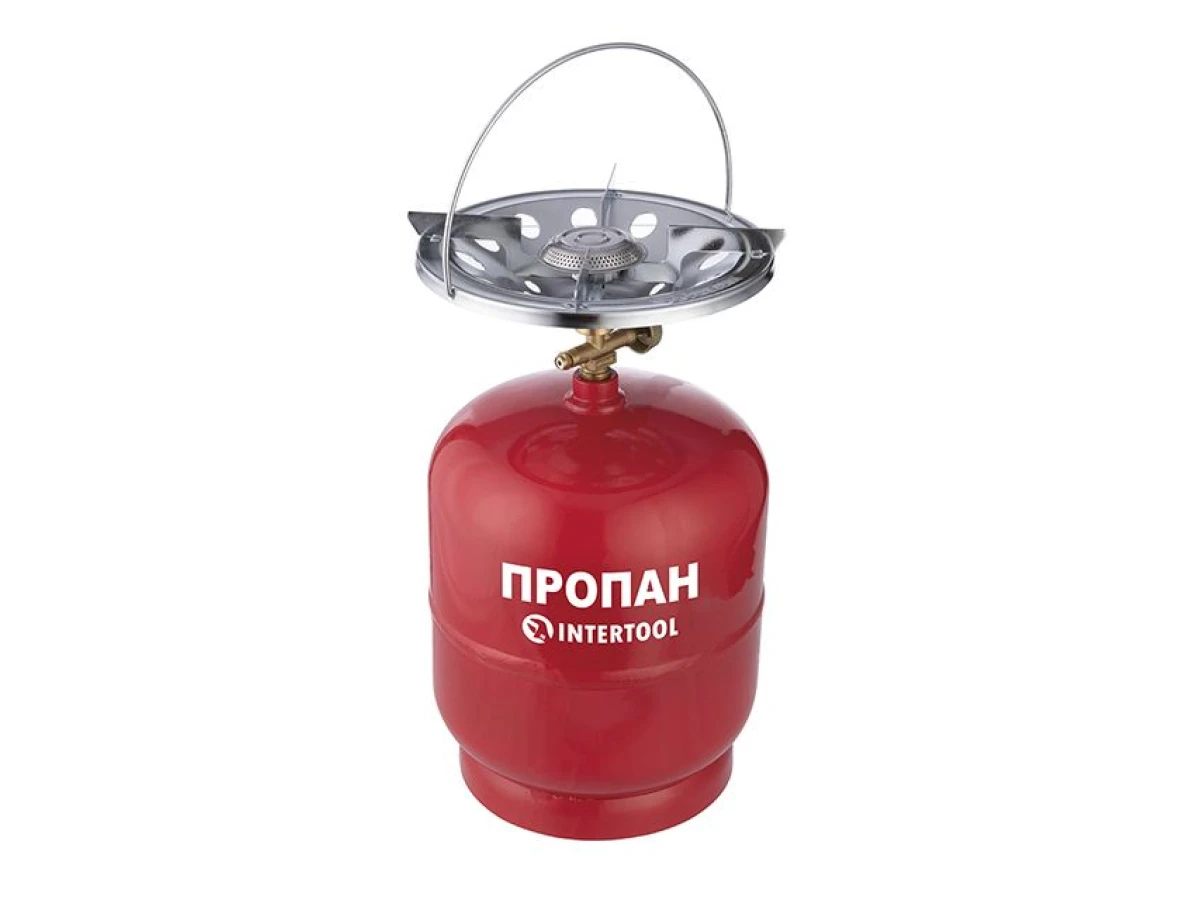 Комплект газовый кемпинговый 8 л. INTERTOOL GS-0008 