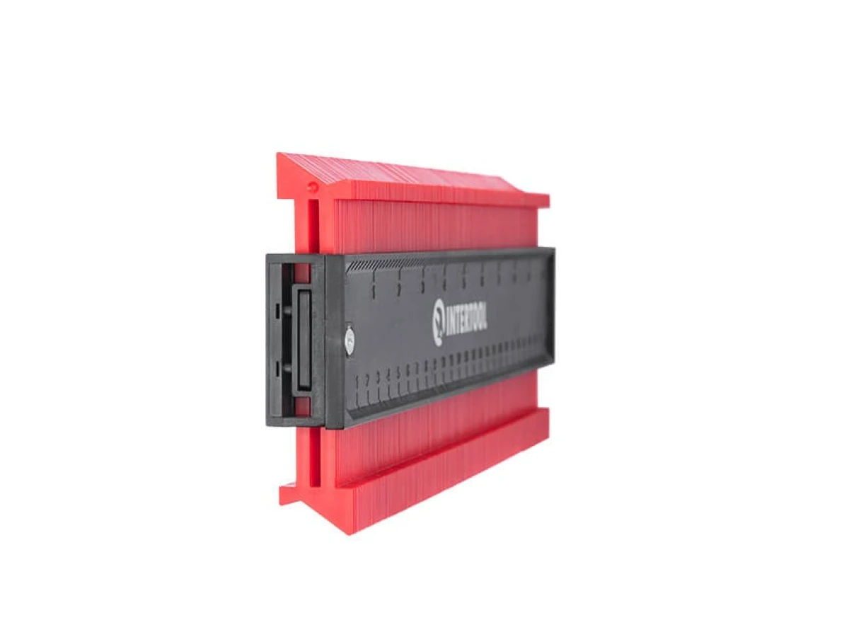 Шаблон для копіювання контуру 250 мм, ABS, з фіксатором INTERTOOL MT-0025 