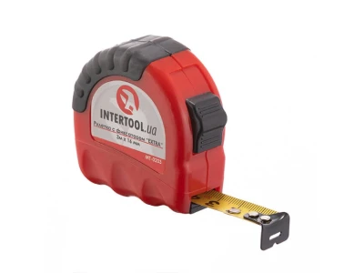 Рулетка з металевим полотном 3м x 16мм 