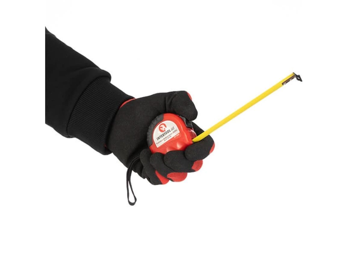 Рулетка з металевим полотном 3м x 16мм "EXTRA" INTERTOOL MT-0203 