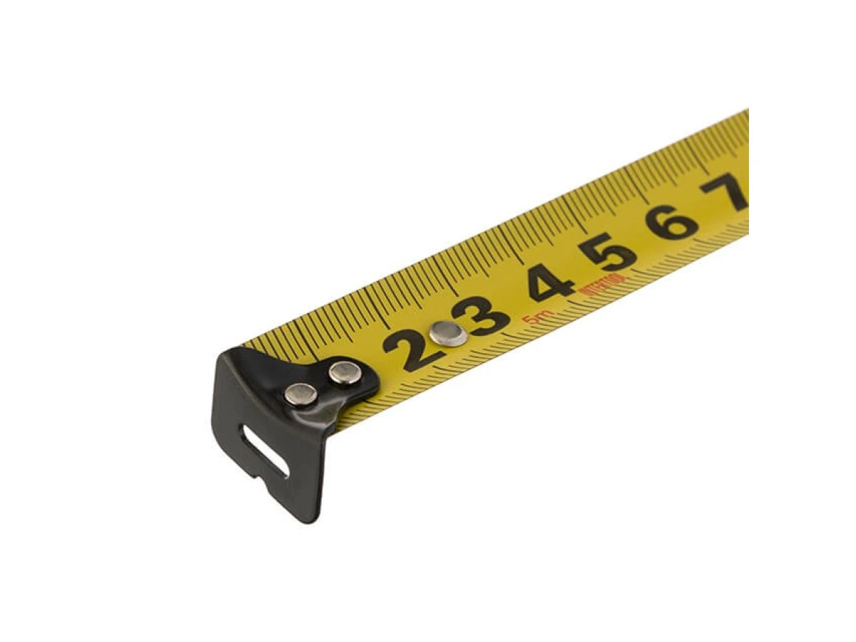 Рулетка з металевим полотном 5м x 19мм "EXTRA" INTERTOOL MT-0205 