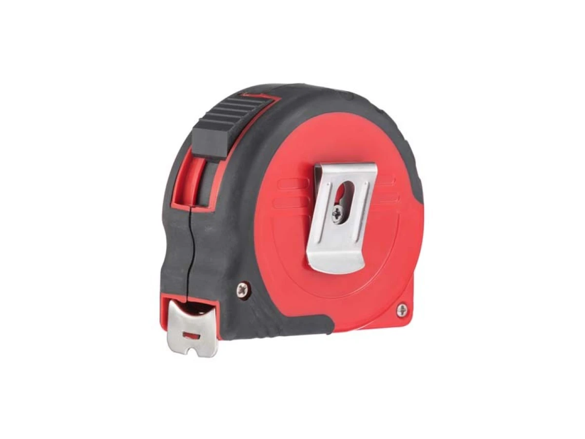 Рулетка з фіксатором 8м x 25мм INTERTOOL MT-0408 