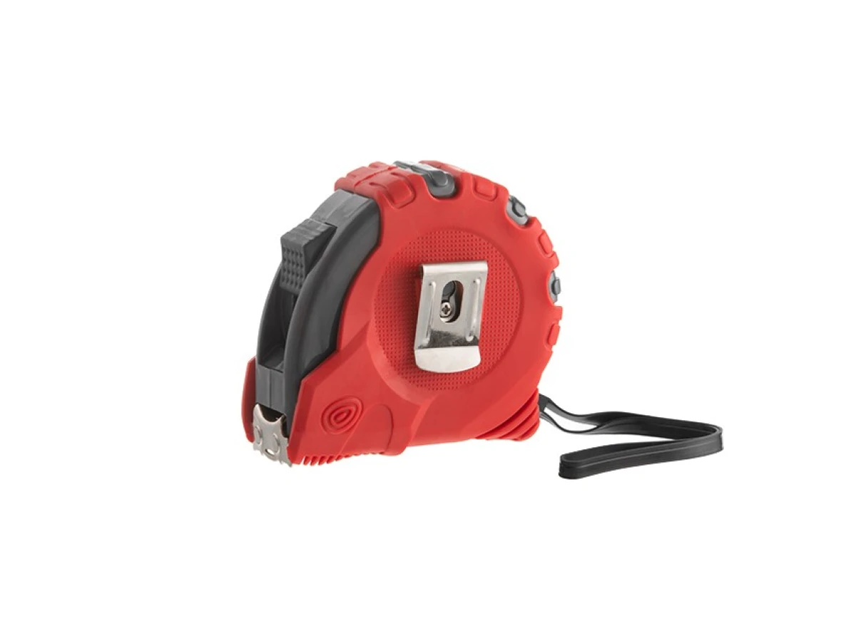 Рулетка з металевим полотном 8м x 25мм "Супер Магніт" блістер INTERTOOL MT-0308 