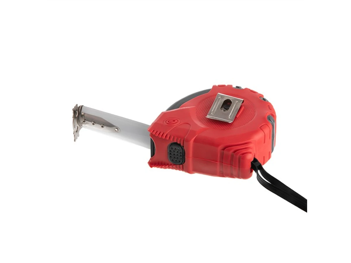 Рулетка з металевим полотном 8м x 25мм "Супер Магніт" блістер INTERTOOL MT-0308 