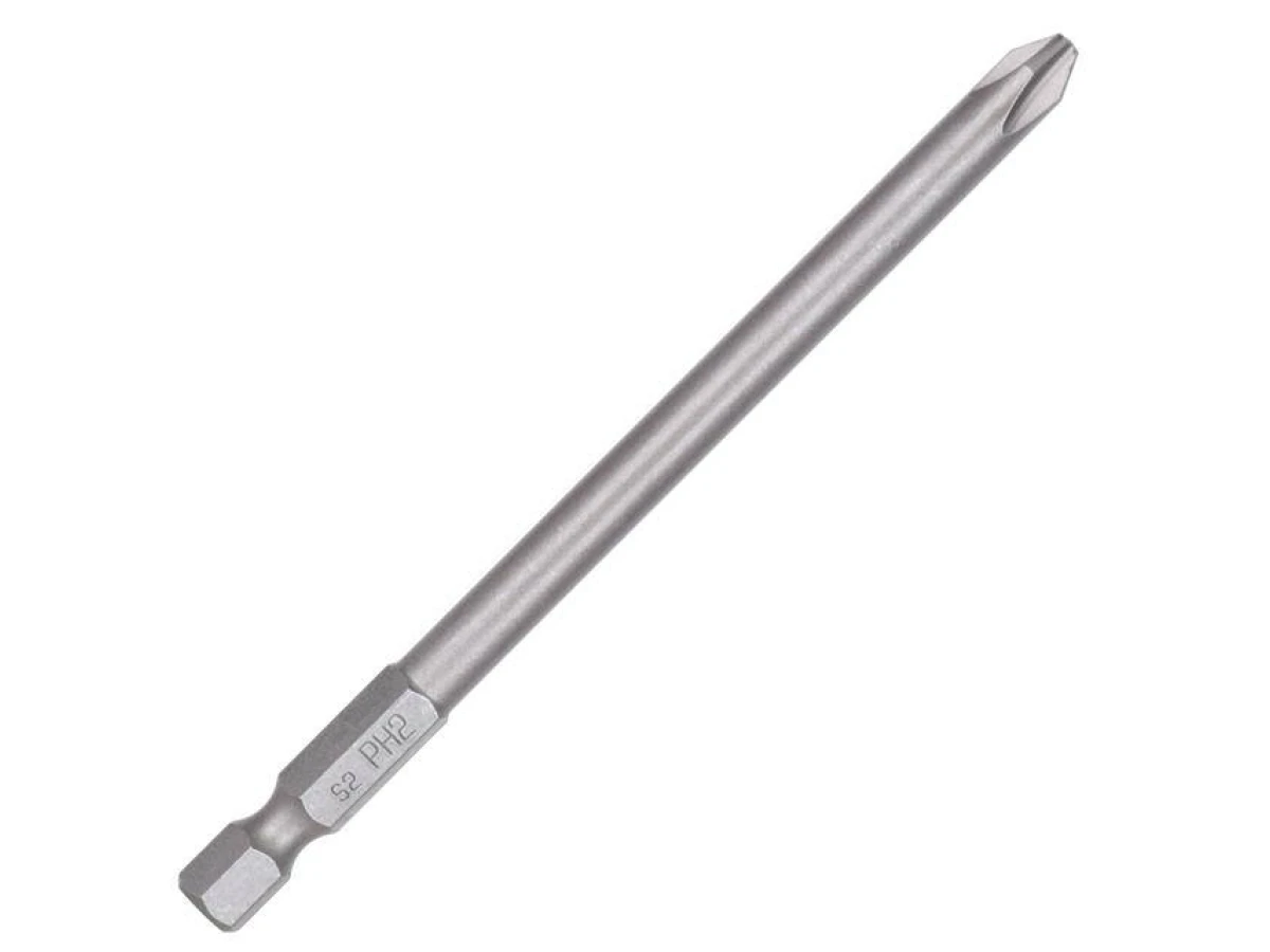 Комплект подовжених викруткових насадок PH2*100 мм уп. 10 шт INTERTOOL VT-0072 