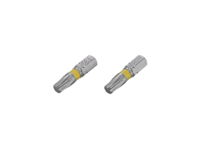 Комплект викруткових насадок Torx T30 1/4" * 25 мм, S2, уп. 2 од., STORM INTERTOOL VT-0226 
