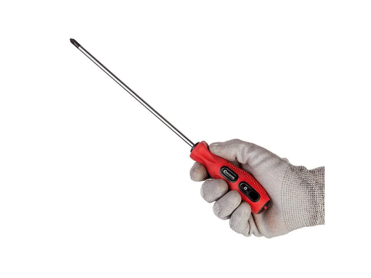 Викрутка хрестова PH2 * 200 мм INTERTOOL VT-3146 