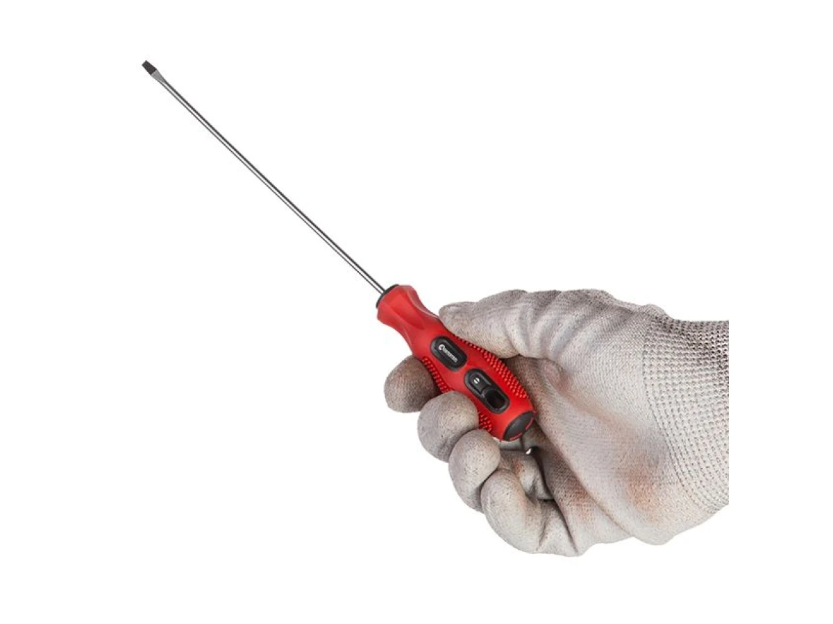 Отвертка шлицевая SL3 * 150 мм INTERTOOL VT-3104 