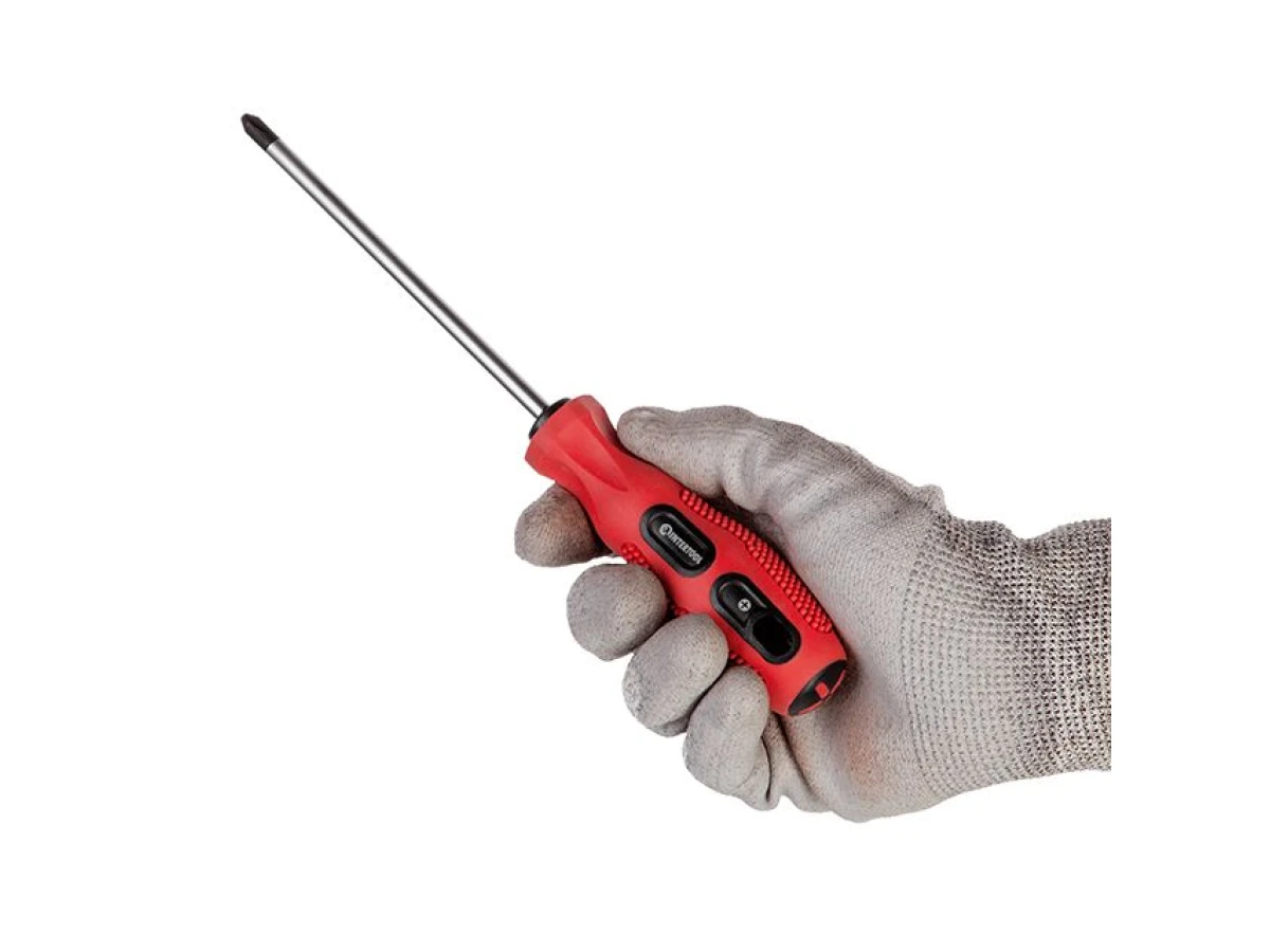 Викрутка хрестова PH2 * 125 мм INTERTOOL VT-3144 