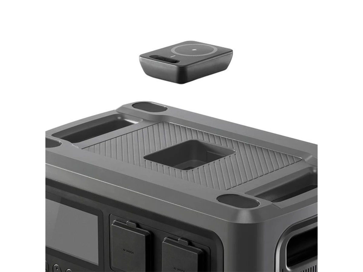 Станция зарядная портативная 1.8 кВт, 1024 Втч, LiFeP04, беспроводная зарядка, съемный повербанк, STORM INTERTOOL WT-7011 