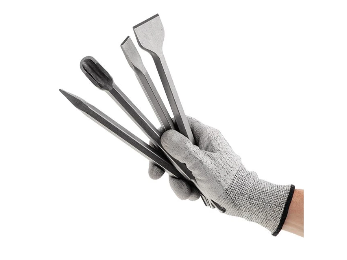 Набір зубил для перфоратора 4 шт. SDS-Plus INTERTOOL SD-0410 