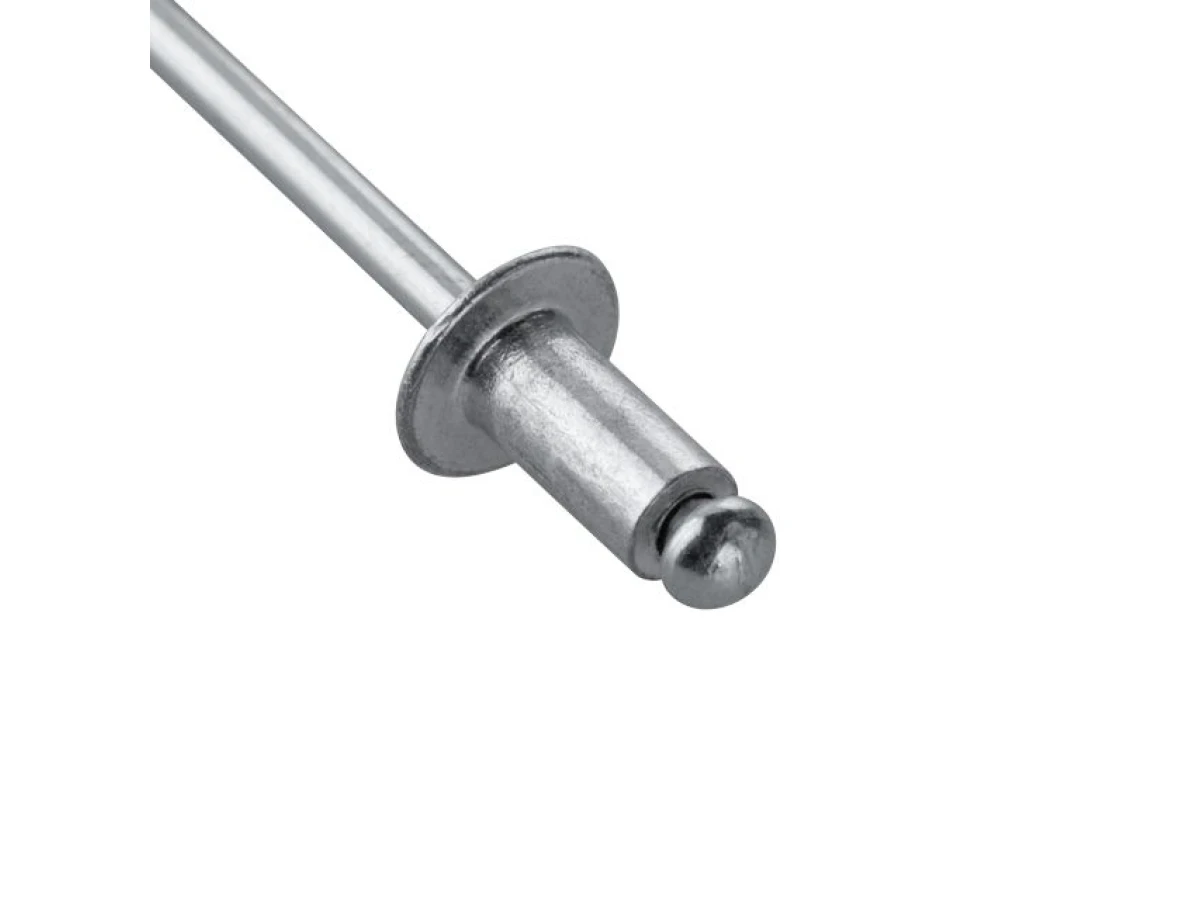 Заклепка алюминиевая 4,0x8,0 мм, упаковка 50 шт. INTERTOOL RT-4008 