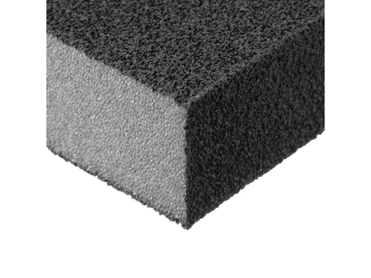 Губка для шліфування 100*70*25 мм, оксид алюмінію К180 INTERTOOL HT-0918 