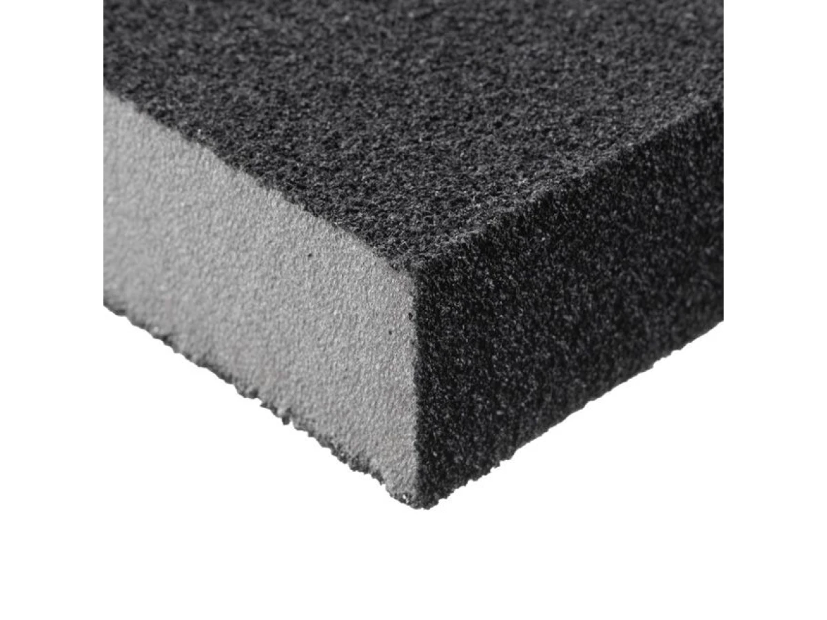 Губка для шліфування 100*70*25 мм, оксид алюмінію К60 INTERTOOL HT-0906 