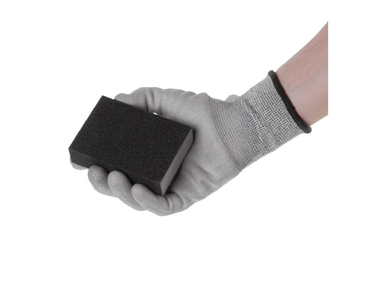 Губка для шліфування 100*70*25 мм, оксид алюмінію К240 INTERTOOL HT-0924 