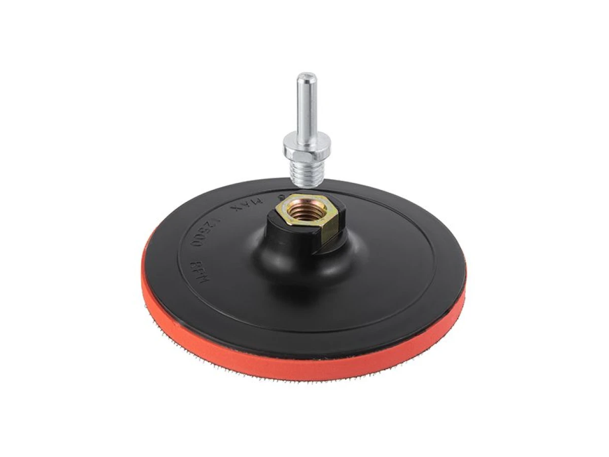 Диск універсальний для наждачного паперу 125мм, M14, h=10мм, диам. стержня - 10мм INTERTOOL ST-6002 