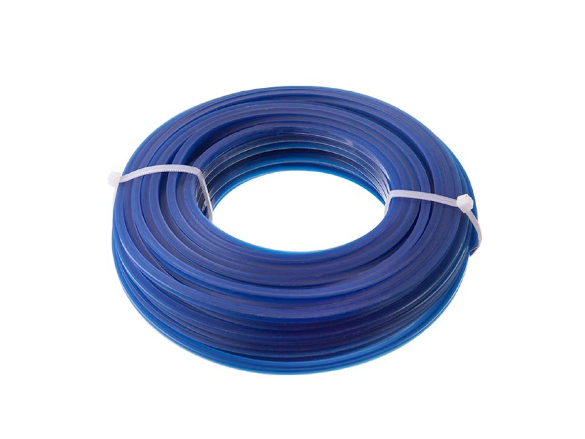 Лiска для тримера "квадрат" армована, 3.0 мм x 15 м INTERTOOL DT-2320 