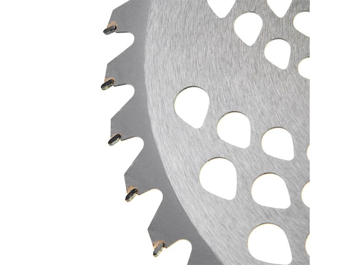 Ніж для мотокоси 255*25.4 мм, 40 зуб'їв, з твердосплавними напайками INTERTOOL DT-2239 