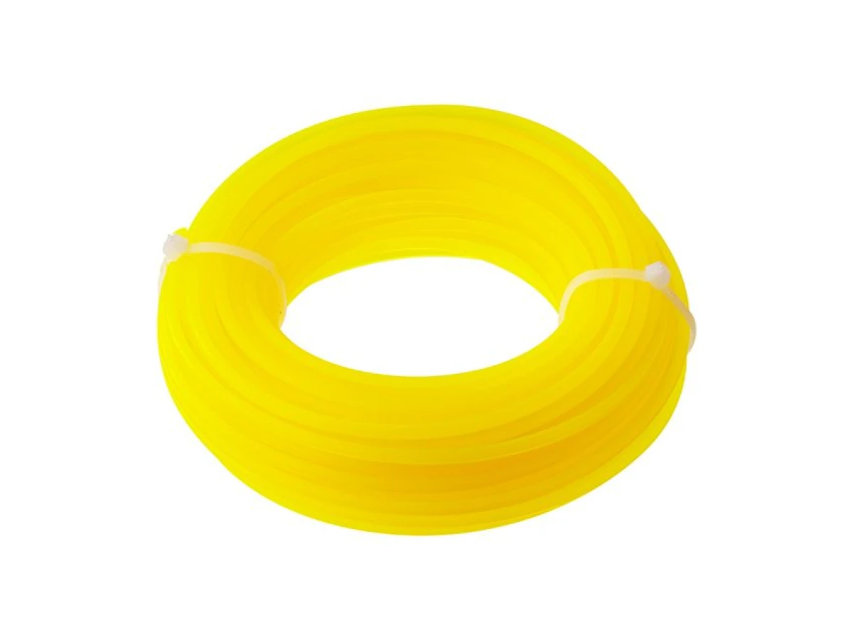 Лiска для тримера "коло", 3.0 мм x 15 м INTERTOOL DT-2305 