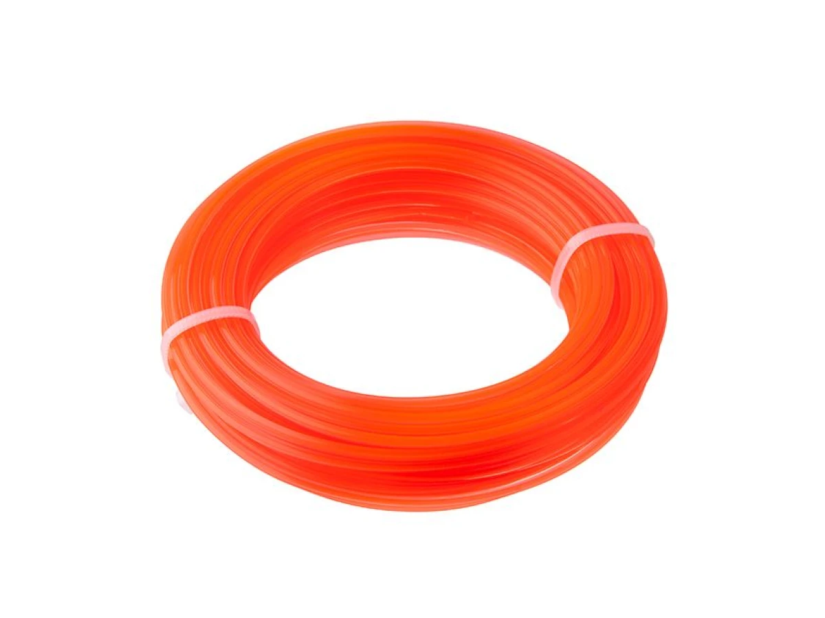 Лiска для тримера "зірка", 1.6 мм x 15 м INTERTOOL DT-2306 