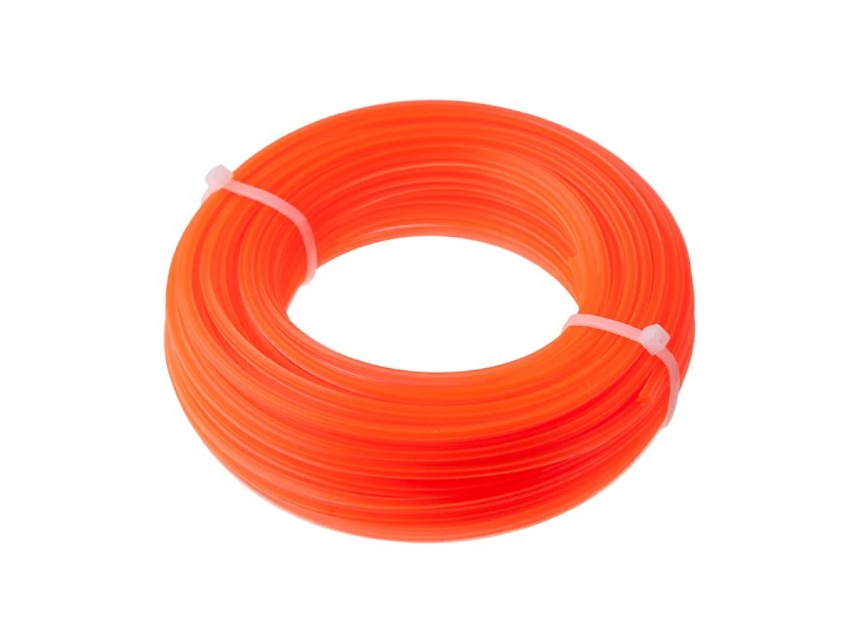 Лiска для тримера "зірка", 3.0 мм x 15 м INTERTOOL DT-2310 