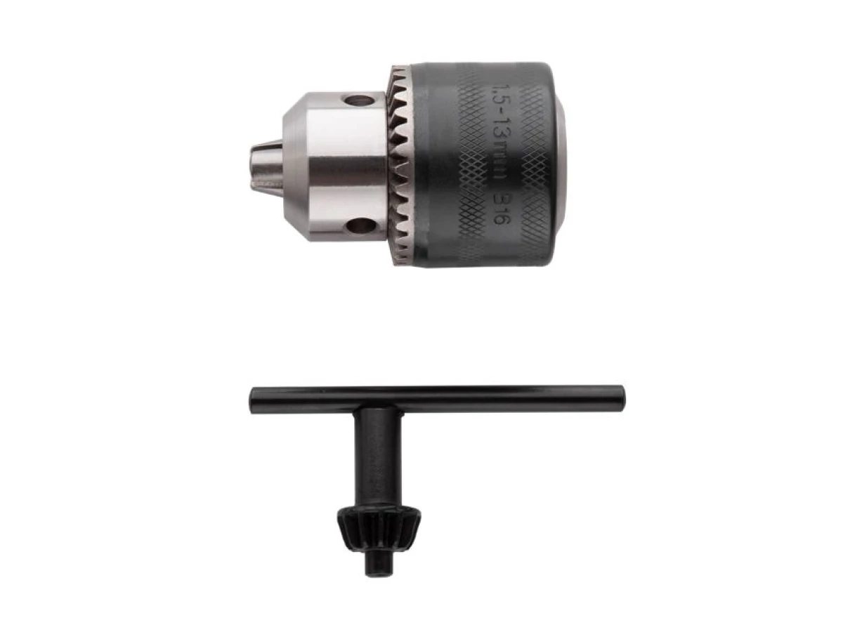 Патрон для дриля із ключем B16, 1.5-13.0мм INTERTOOL ST-1224 