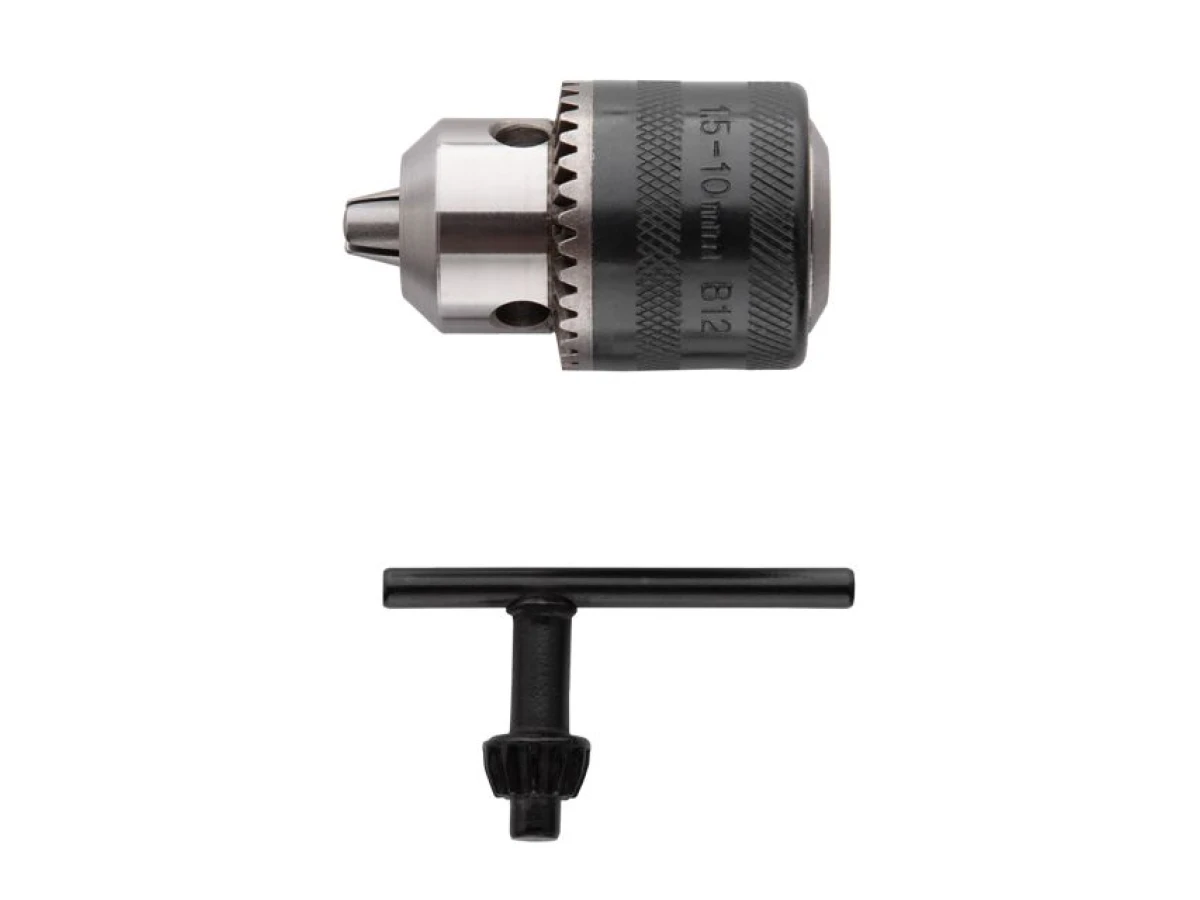 Патрон для дрели с ключом B12, 1,5-10 мм INTERTOOL ST-3822 