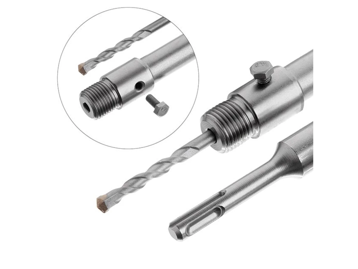 Перехідник SDS Plus 100 мм для коронок по бетону INTERTOOL SD-0420 