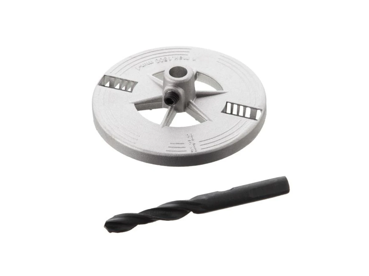 Набір корончастих свердел по гіпсокартону збірний, 60-90 мм, 5 розмірів, висота 30 мм INTERTOOL BT-0025 