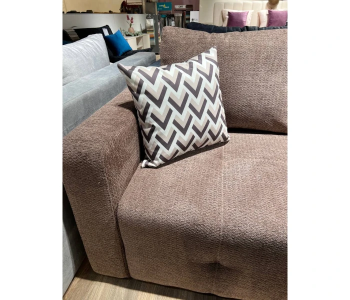 Г-подібний розкладний диван з каретною стяжкою