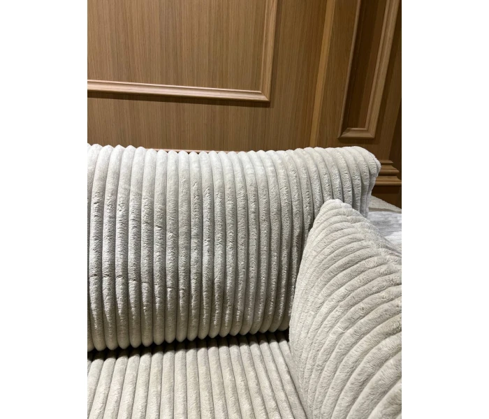 Диван в рубчик бежевый, современная классика