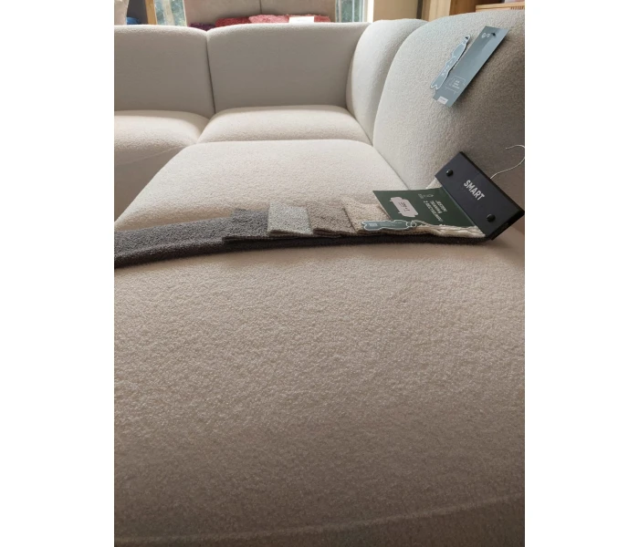 Об'ємний модульний диван з  фактурою "букле"